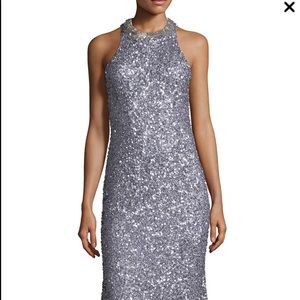 Rachel Gilbert sequin gown
